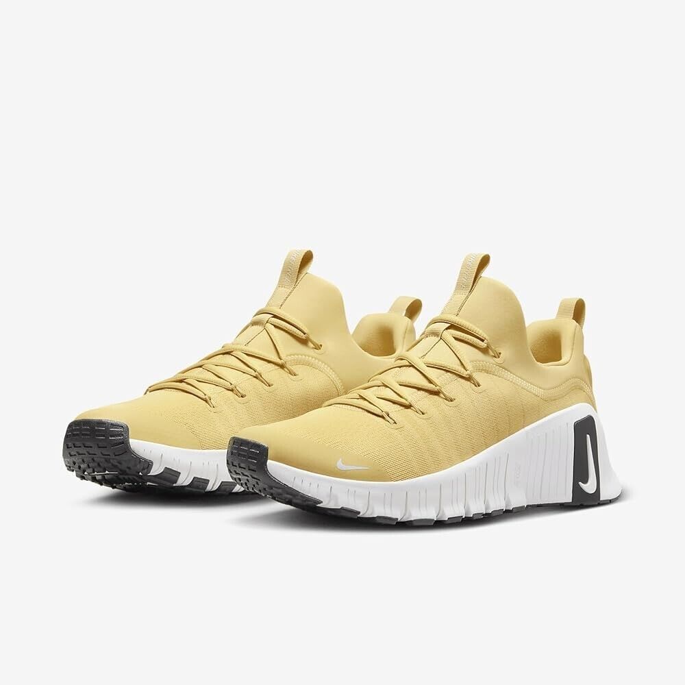 Nike Free Metcon 6 TB Gold White Gym Training Shoes HM3754-701 Men's Size 10 - Picture 3 of 7